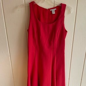 H&M red sleeveless with flare